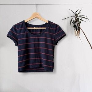 Urban Outfitters Striped Crop Top